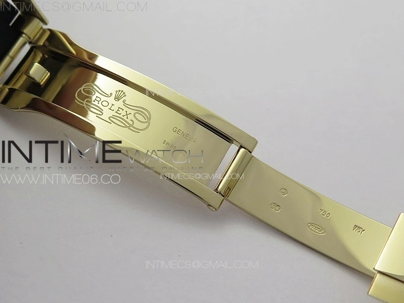 Daytona 116518 BTF 1:1 Best Edition Paul Newman Black YG Dial on Oysterflex Rubber Strap SA4130 V2