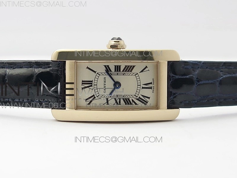 Tank WJTA0029 29mm 8848F RG Gold Dial on Black Croco Strap Ronda Quartz