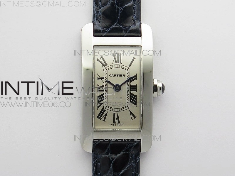 Tank WJTA0029 29mm 8848F SS Silver Dial on Black Croco Strap Ronda Quartz