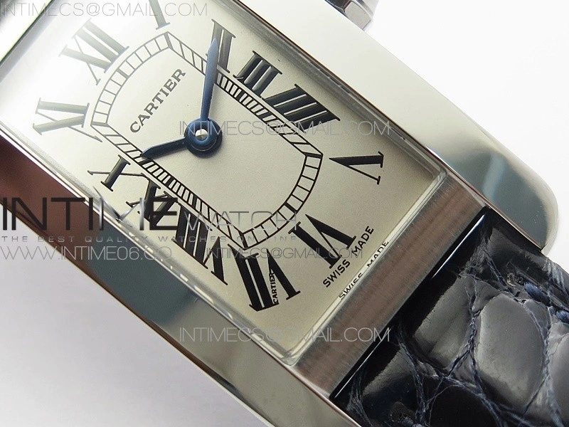 Tank WJTA0029 29mm 8848F SS Silver Dial on Black Croco Strap Ronda Quartz
