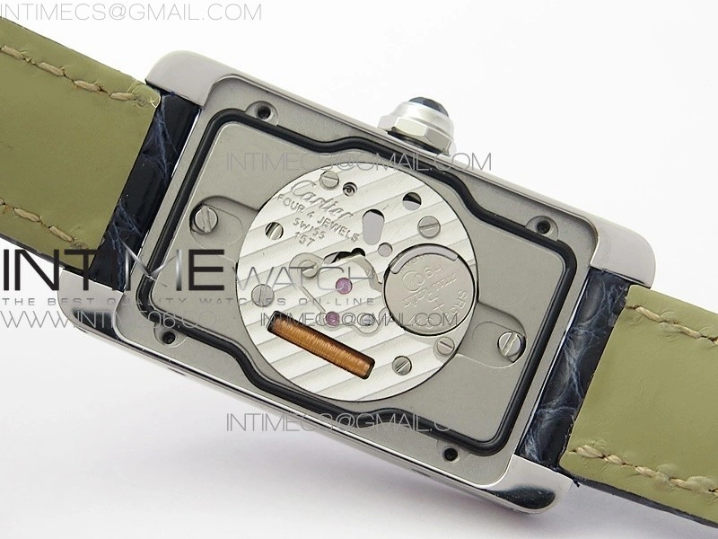 Tank WJTA0029 29mm 8848F SS Silver Dial on Black Croco Strap Ronda Quartz