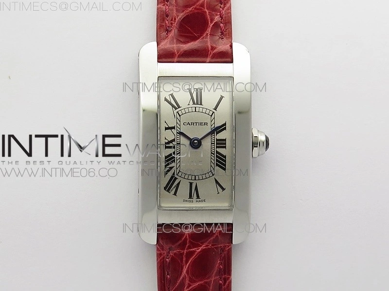 Tank WJTA0029 29mm 8848F SS Silver Dial on Pink Croco Strap Ronda Quartz