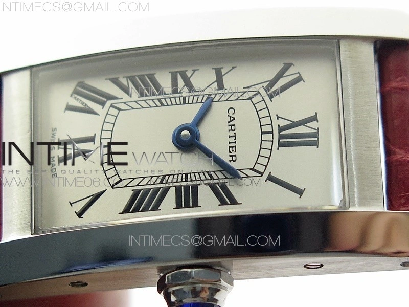 Tank WJTA0029 29mm 8848F SS Silver Dial on Pink Croco Strap Ronda Quartz
