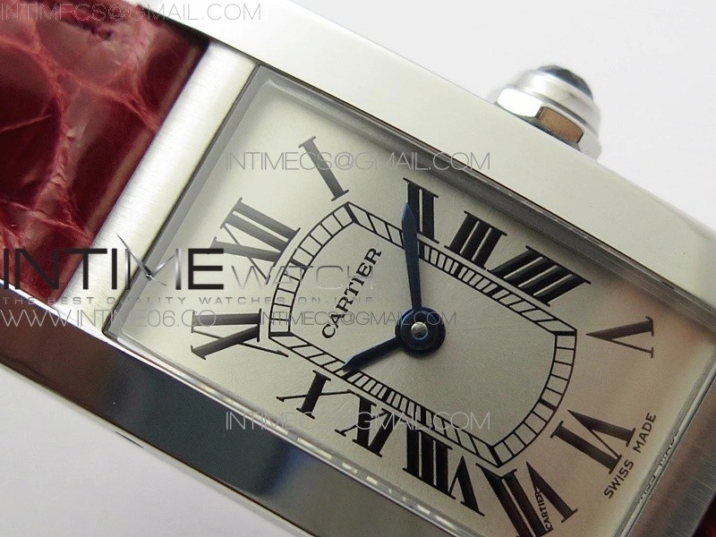 Tank WJTA0029 29mm 8848F SS Silver Dial on Pink Croco Strap Ronda Quartz