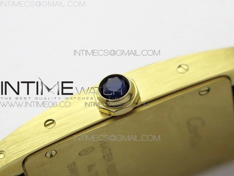 Tank WJTA0029 29mm 8848F YG Silver Dial on Black Croco Strap Ronda Quartz