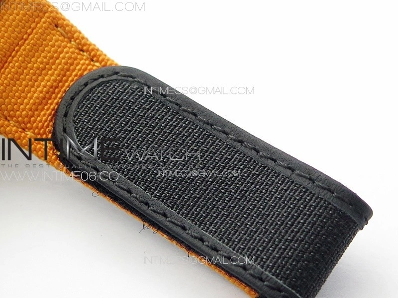 RM027-03 Real Tourbillon RMF Best Edition Orange Red Carbon Skeleton Dial on Orange Nylon Strap