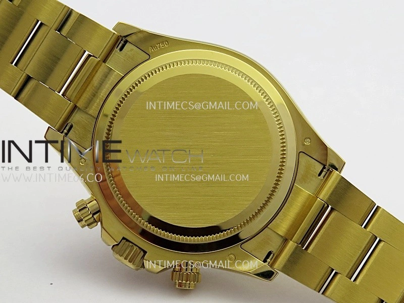 Daytona 126508 YG UFO 1:1 Best Edition Black Dial YG Subdial Stick Marker On Oyster Bracelet UF4131