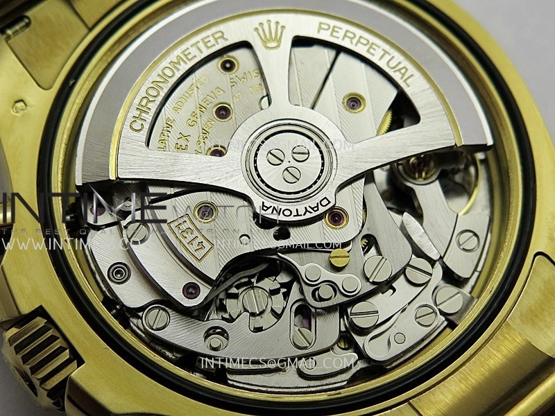 Daytona 126508 YG UFO 1:1 Best Edition Black Dial YG Subdial Stick Marker On Oyster Bracelet UF4131