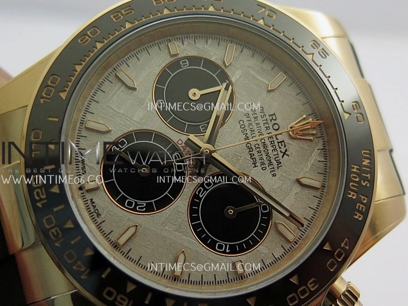 Daytona 126515 UFO Gain Weight 1:1 Best Edition Meteorite Dial On Oysterflex Rubber Strap UF4131