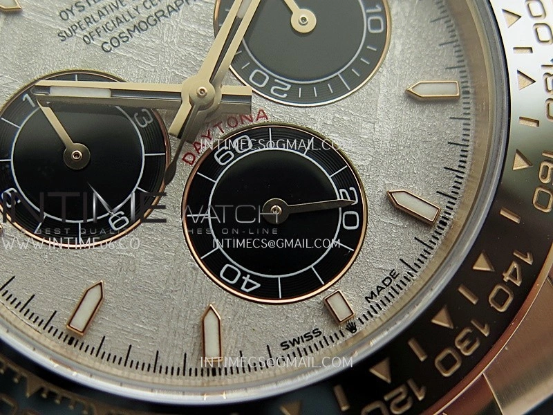 Daytona 126515 UFO Gain Weight 1:1 Best Edition Meteorite Dial On Oysterflex Rubber Strap UF4131