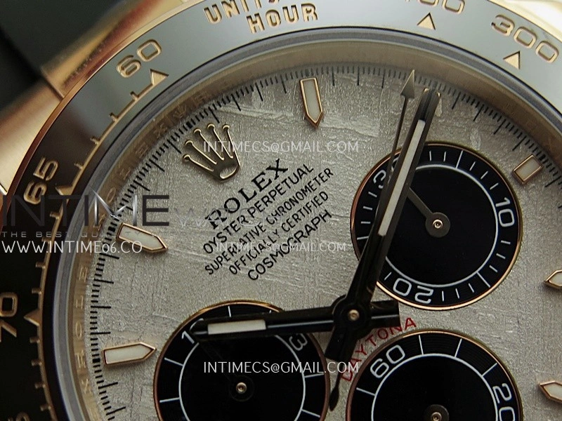 Daytona 126515 UFO Gain Weight 1:1 Best Edition Meteorite Dial On Oysterflex Rubber Strap UF4131