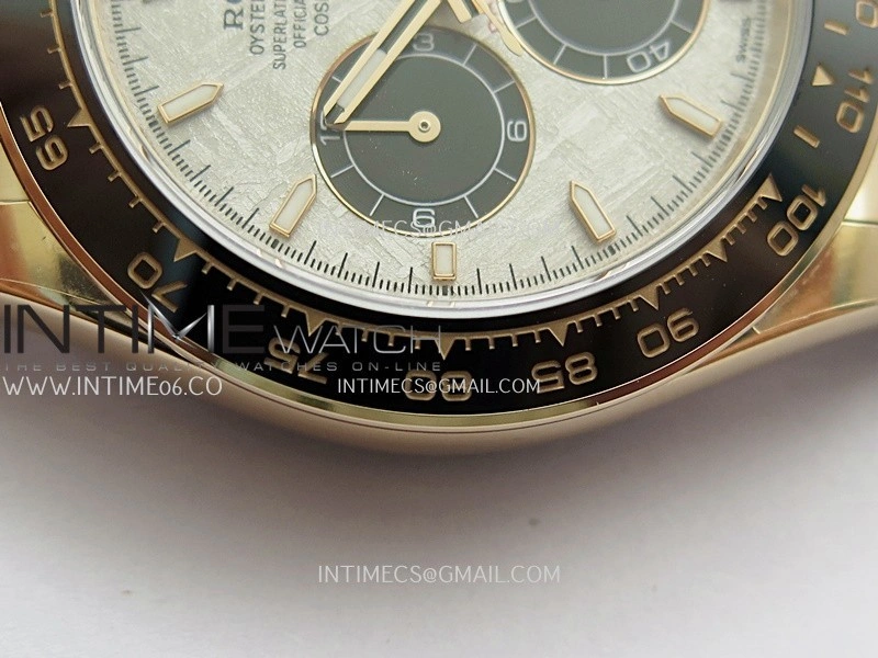 Daytona 126515 UFO Gain Weight 1:1 Best Edition Meteorite Dial On Oysterflex Rubber Strap UF4131