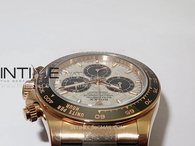 Daytona 126515 UFO Gain Weight 1:1 Best Edition Meteorite Dial On Oysterflex Rubber Strap UF4131