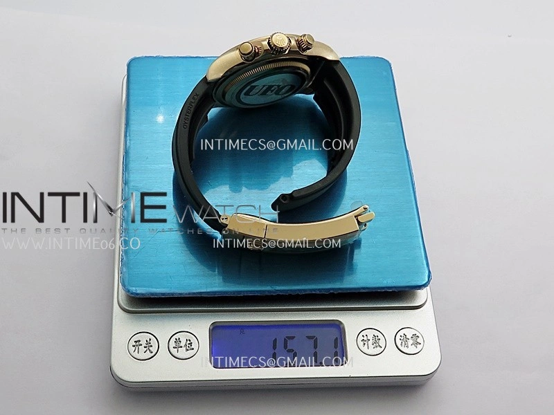 Daytona 126515 UFO Gain Weight 1:1 Best Edition Meteorite Dial On Oysterflex Rubber Strap UF4131
