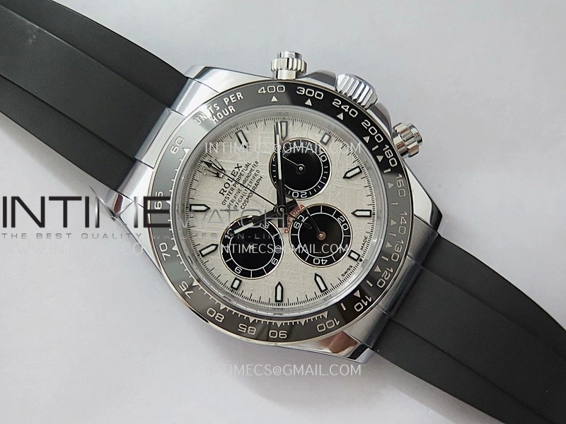 Daytona 126519 UFO Gain Weight 1:1 Best Edition Meteorite Dial On Oysterflex Rubber Strap UF4131