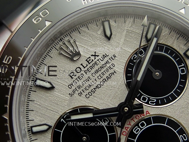 Daytona 126519 UFO Gain Weight 1:1 Best Edition Meteorite Dial On Oysterflex Rubber Strap UF4131