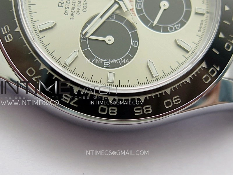 Daytona 126519 UFO Gain Weight 1:1 Best Edition SS Silver Dial On Oysterflex Rubber Strap UF4131