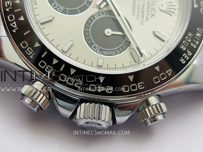 Daytona 126519 UFO Gain Weight 1:1 Best Edition SS Silver Dial On Oysterflex Rubber Strap UF4131