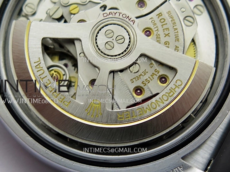 Daytona 126519 UFO Gain Weight 1:1 Best Edition SS Silver Dial On Oysterflex Rubber Strap UF4131