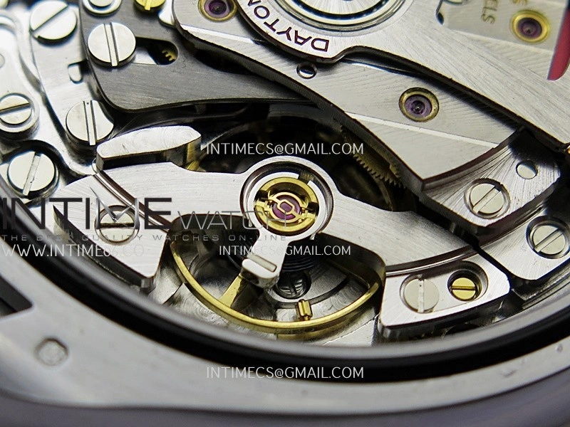 Daytona 126519 UFO Gain Weight 1:1 Best Edition SS Silver Dial On Oysterflex Rubber Strap UF4131