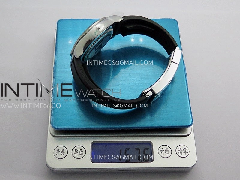 Daytona 126519 UFO Gain Weight 1:1 Best Edition SS Silver Dial On Oysterflex Rubber Strap UF4131
