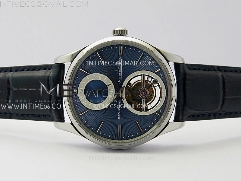 Master Ultra Thin Tourbillon 13234E1 APSF Best Edition on Blue Leather Strap Asian 978F