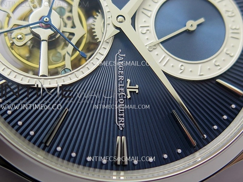Master Ultra Thin Tourbillon 13234E1 APSF Best Edition on Blue Leather Strap Asian 978F