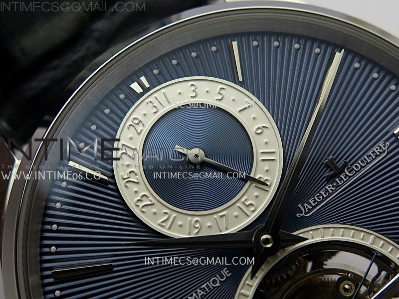 Master Ultra Thin Tourbillon 13234E1 APSF Best Edition on Blue Leather Strap Asian 978F
