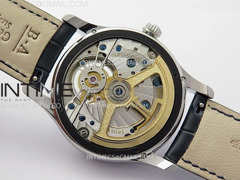 Master Ultra Thin Tourbillon 13234E1 APSF Best Edition on Blue Leather Strap Asian 978F