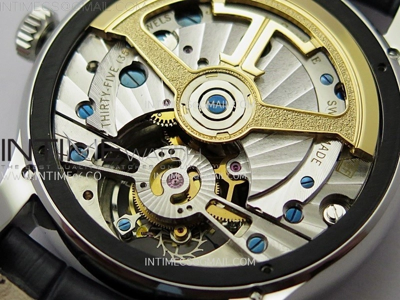 Master Ultra Thin Tourbillon 13234E1 APSF Best Edition on Blue Leather Strap Asian 978F