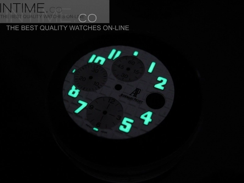 Used Audemars Piguet Offshore white Theme Dial and Tachymeter Ring set