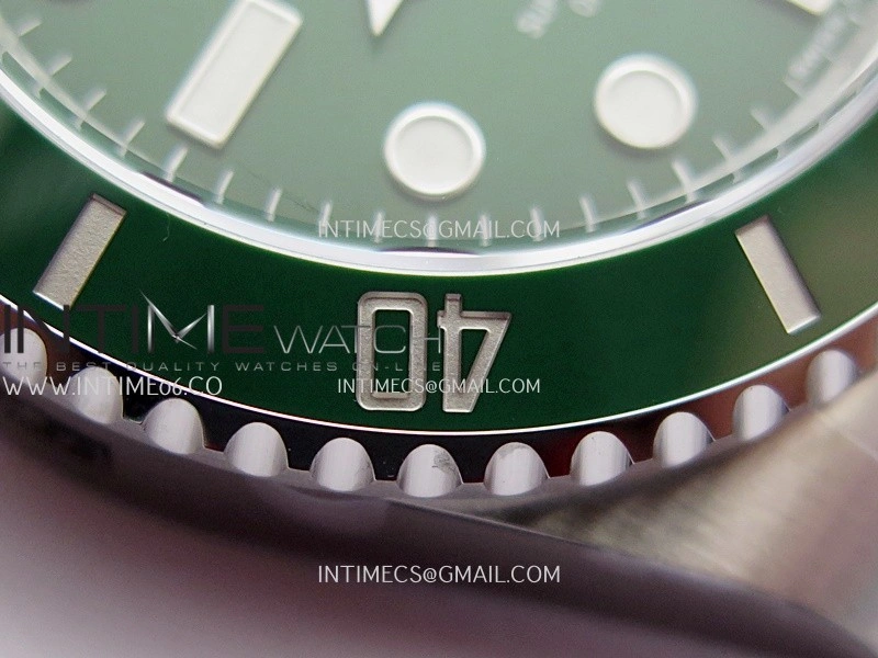 Submariner 116610LV Green Ceramic 904L SS VF 1:1 Best Edition Green Dial On 904L SS Bracelet DD3135