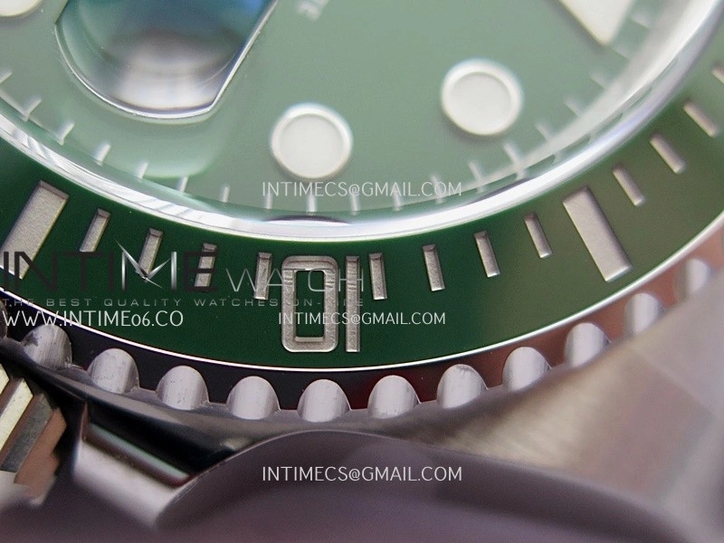 Submariner 116610LV Green Ceramic 904L SS VF 1:1 Best Edition Green Dial On 904L SS Bracelet DD3135