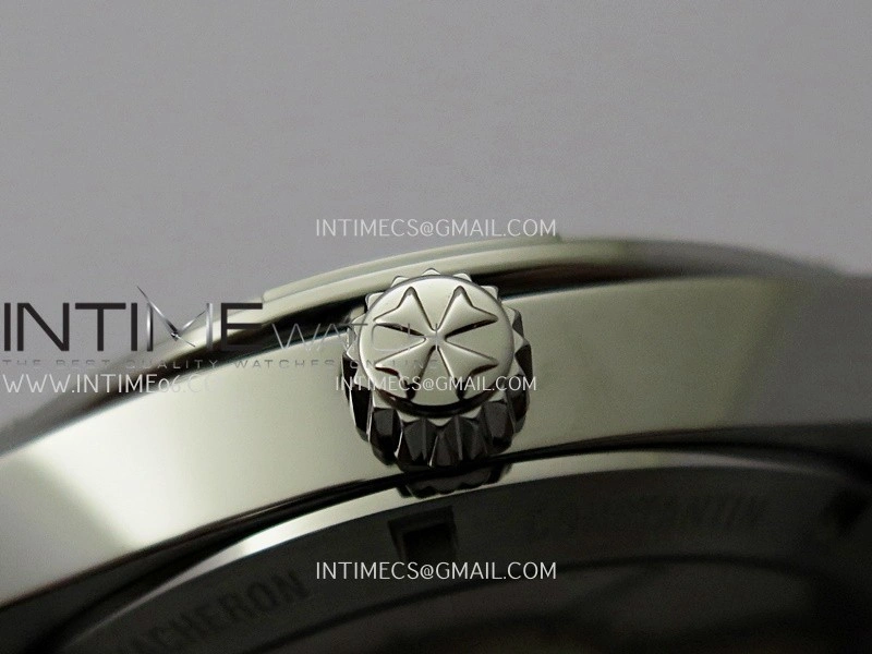 Overseas 4500V SS ZF 1:1 Best Edition Blue Dial on Blue Rubber Strap Asian Super Clone 5100 V2