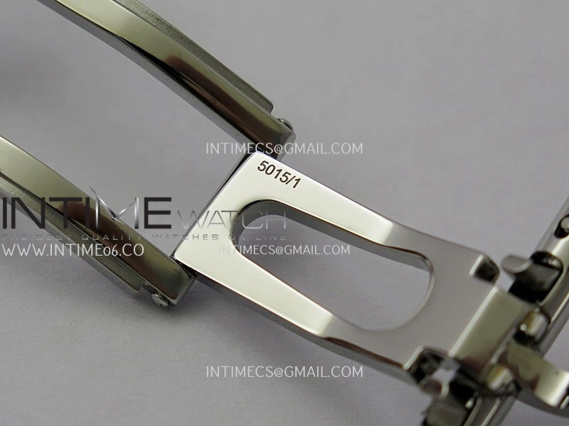 Overseas 4500V SS ZF 1:1 Best Edition Blue Dial on Blue Rubber Strap Asian Super Clone 5100 V2