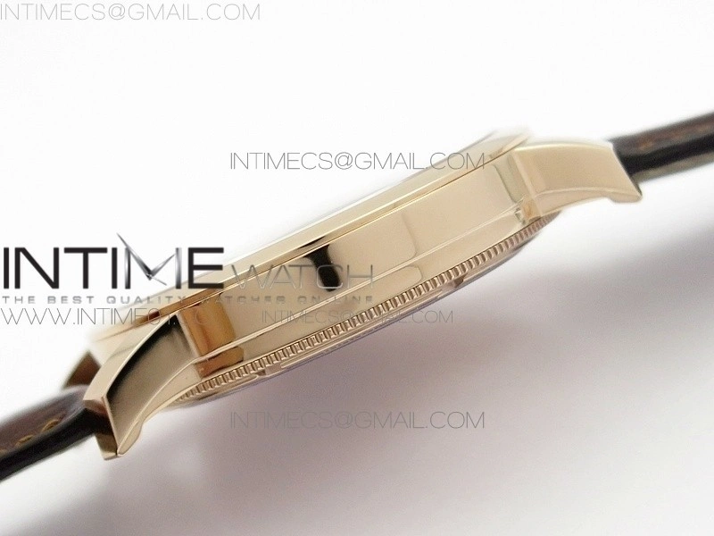 VC Zodiac Tourbillon RG BMF Gold Dial on Brown Leather Strap