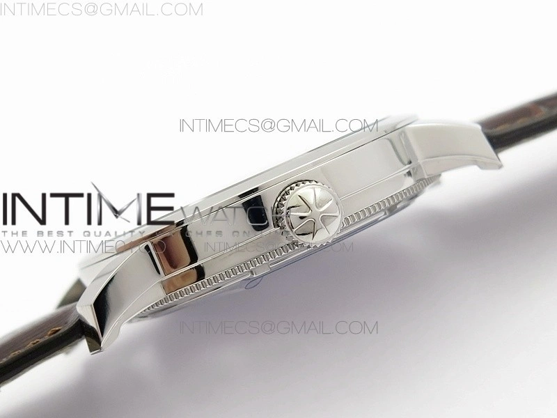 VC Zodiac Tourbillon SS BMF Silver Dial on Brown Leather Strap