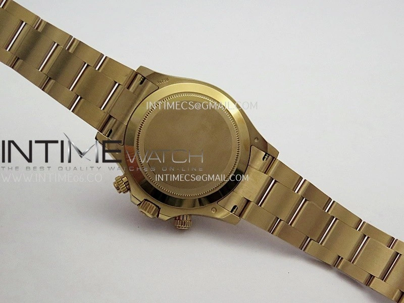 Daytona 116505 904L RG VF 1:1 Best Edition RG Dial Black Subdial Stick Marker On 904L RG Bracelet DD4130