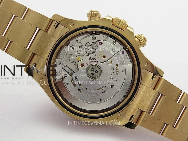 Daytona 116505 904L RG VF 1:1 Best Edition RG Dial Black Subdial Stick Marker On 904L RG Bracelet DD4130