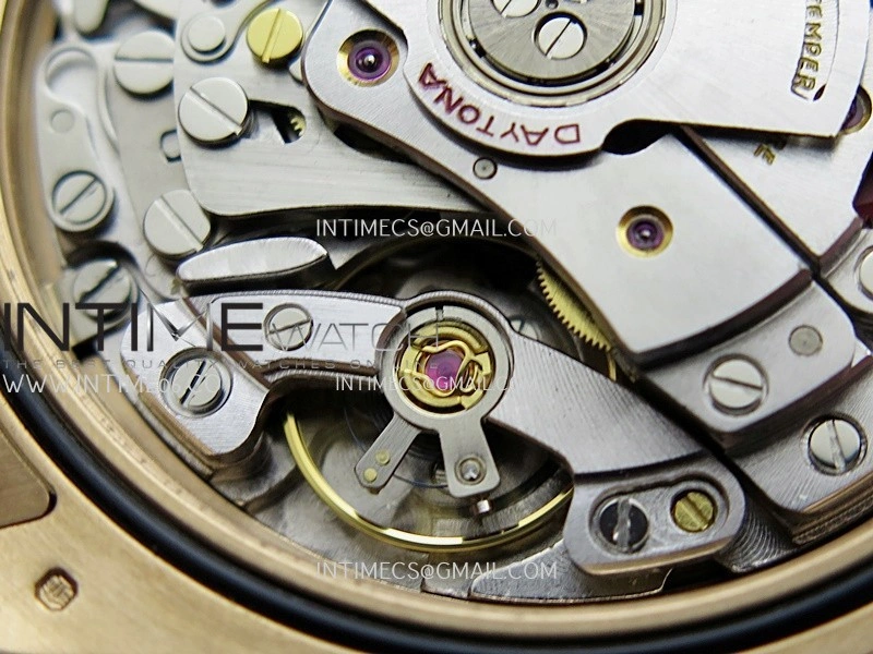 Daytona 116505 904L RG VF 1:1 Best Edition RG Dial Black Subdial Stick Marker On 904L RG Bracelet DD4130