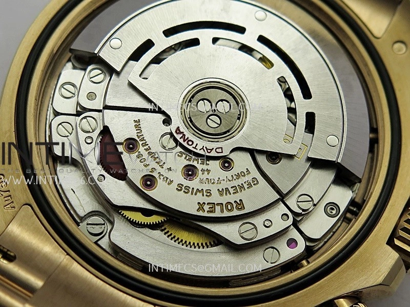 Daytona 116505 904L RG VF 1:1 Best Edition RG Dial Black Subdial Stick Marker On 904L RG Bracelet DD4130