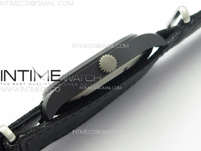 Pilot Mark XVIII TOPGUN SFTI Ceramic M+ 1:1 Best Edition Black Dial on Black Nylon Strap A2892