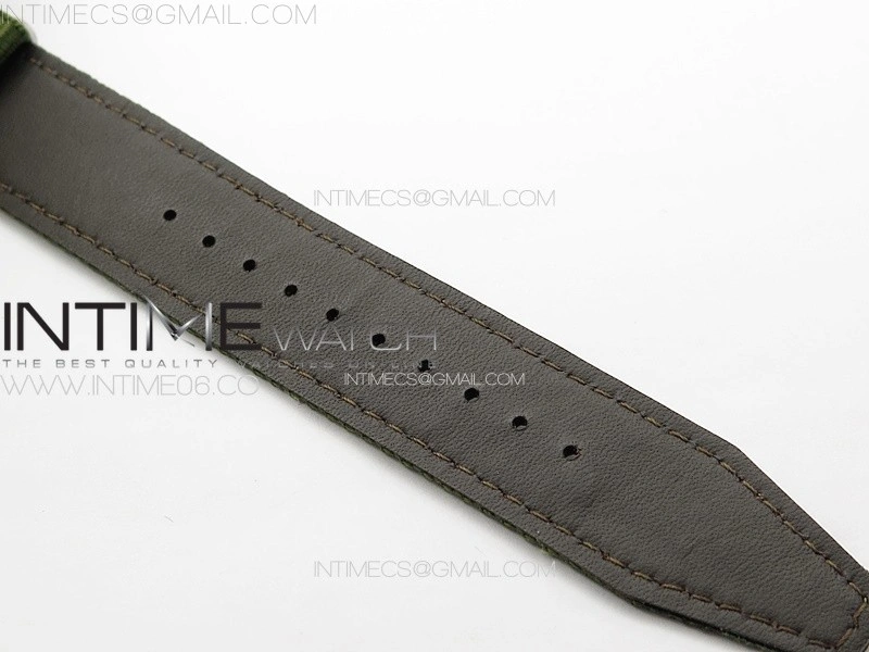 Pilot Mark XVIII TOPGUN SFTI Ceramic M+ 1:1 Best Edition Black Dial on Green Nylon Strap A2892