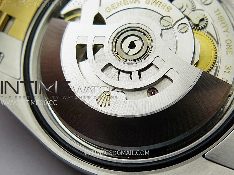 DateJust 36 126283 904L SS YG VSF 1:1 Best Edition Gold Fluted Dial Diamonds Markers on Jubilee Bracelet VS3235
