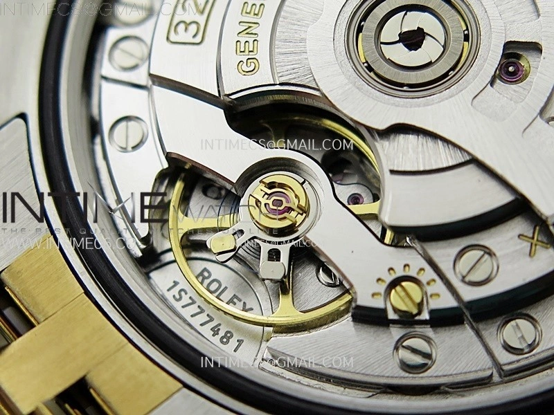 DateJust 36 126283 904L SS YG VSF 1:1 Best Edition Gold Fluted Dial Diamonds Markers on Jubilee Bracelet VS3235