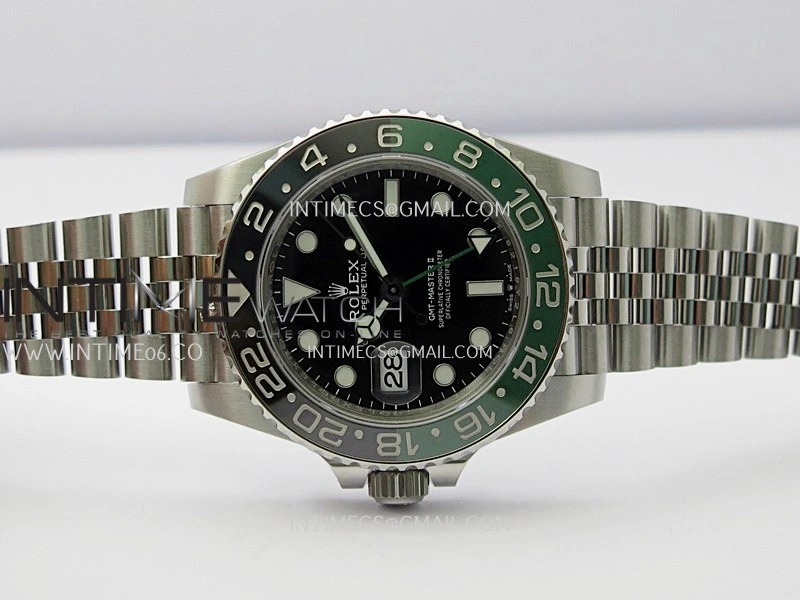 GMT-Master II 126720 VTNR 904L Steel V3 VSF 1:1 Best Edition Black Dial On Jubilee Bracelet DD3285 CHS