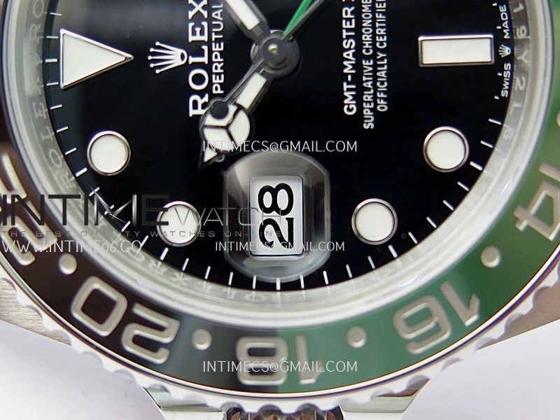 GMT-Master II 126720 VTNR 904L Steel V3 VSF 1:1 Best Edition Black Dial On Jubilee Bracelet DD3285 CHS