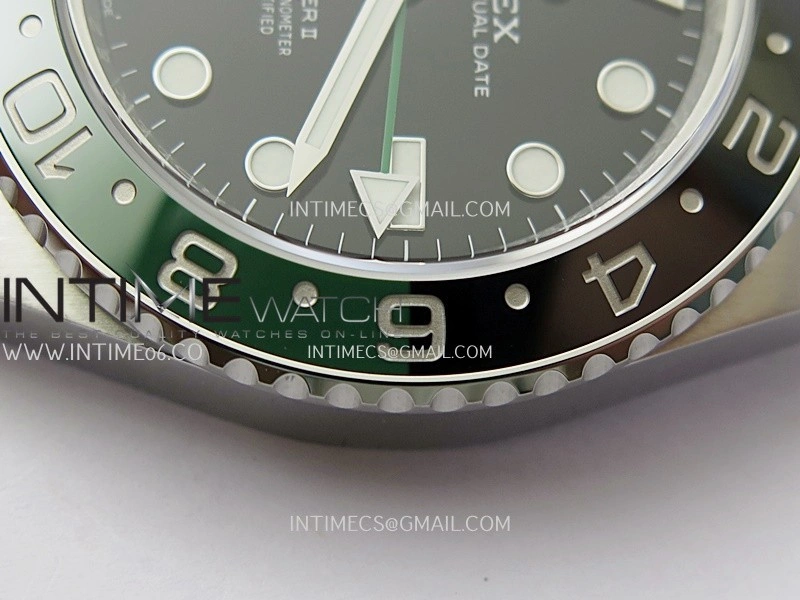 GMT-Master II 126720 VTNR 904L Steel V3 VSF 1:1 Best Edition Black Dial On Jubilee Bracelet DD3285 CHS