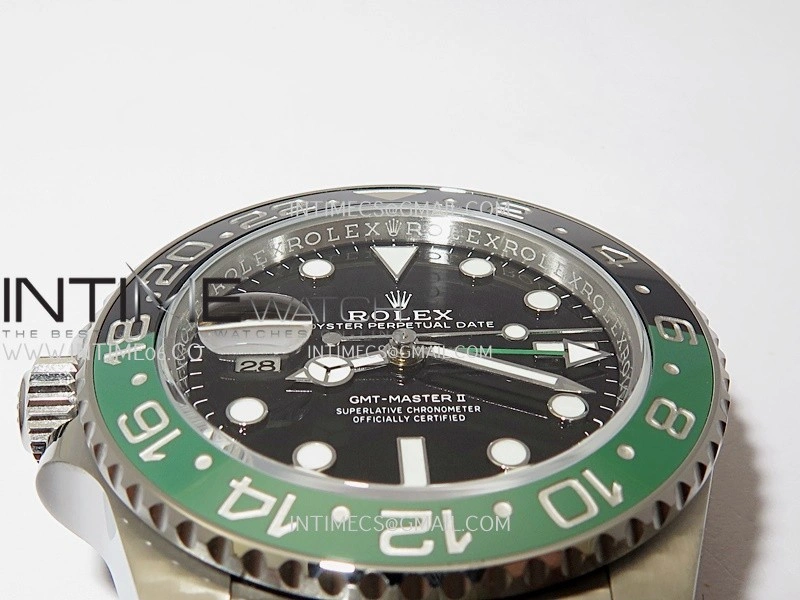GMT-Master II 126720 VTNR 904L Steel V3 VSF 1:1 Best Edition Black Dial On Jubilee Bracelet DD3285 CHS
