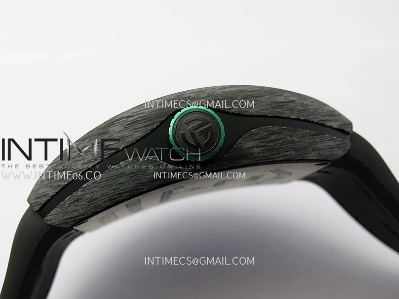 Vanguard Racing Carbon V45 Green ABF Best Edition On Green Nylon Strap A2824